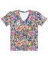camouflage cats  Women's V-Neck Tee