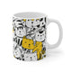 Happy Cats Mug - Meows in clouds - cool cat t shirts