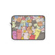 Cats Mania Laptop Sleeve - Meows in clouds - cool cat t shirts