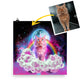 Unicorn Cat Personalized Poster - Meows in clouds - cool cat t shirts