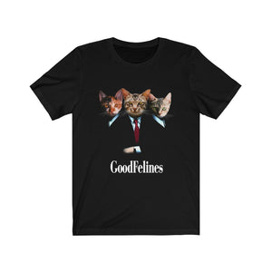 GoodFelines T-shirt - Meows in clouds - cool cat t shirts