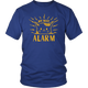 Alarm - Meows in clouds - cool cat t shirts
