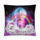 Unicorn Cat Personalized Pillow - Meows in clouds - cool cat t shirts