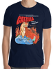 Catzilla Unisex T-Shirt - Meows in clouds - cool cat t shirts